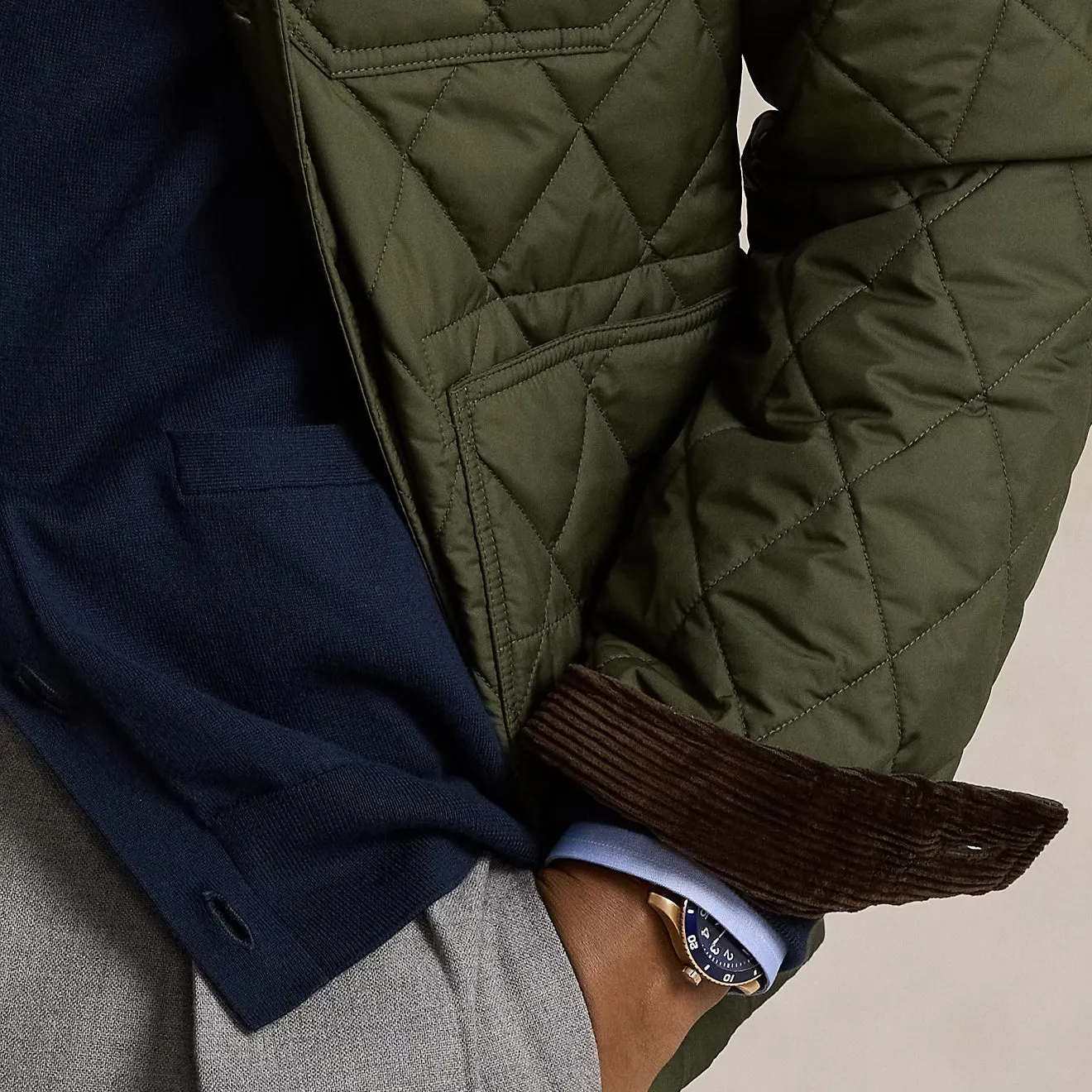 Dont Miss This Steal Flash Sale Alert Now Polo Ralph Lauren The Beaton Quilted Jacket Company Olive