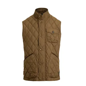 Polo Ralph Lauren The Beaton Quilted Utility Vest Chestnut Exclusive Deal Inside Biggest Savings Now