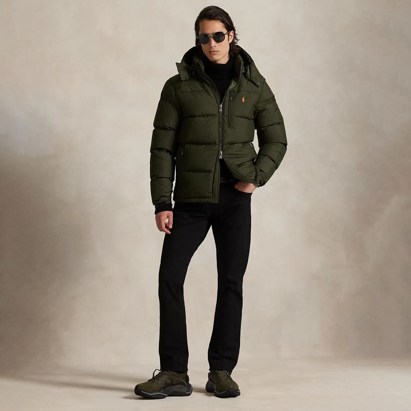 Hot Savings Alert Weekend Sale Special Polo Ralph Lauren The Gorham Down Jacket Company Olive