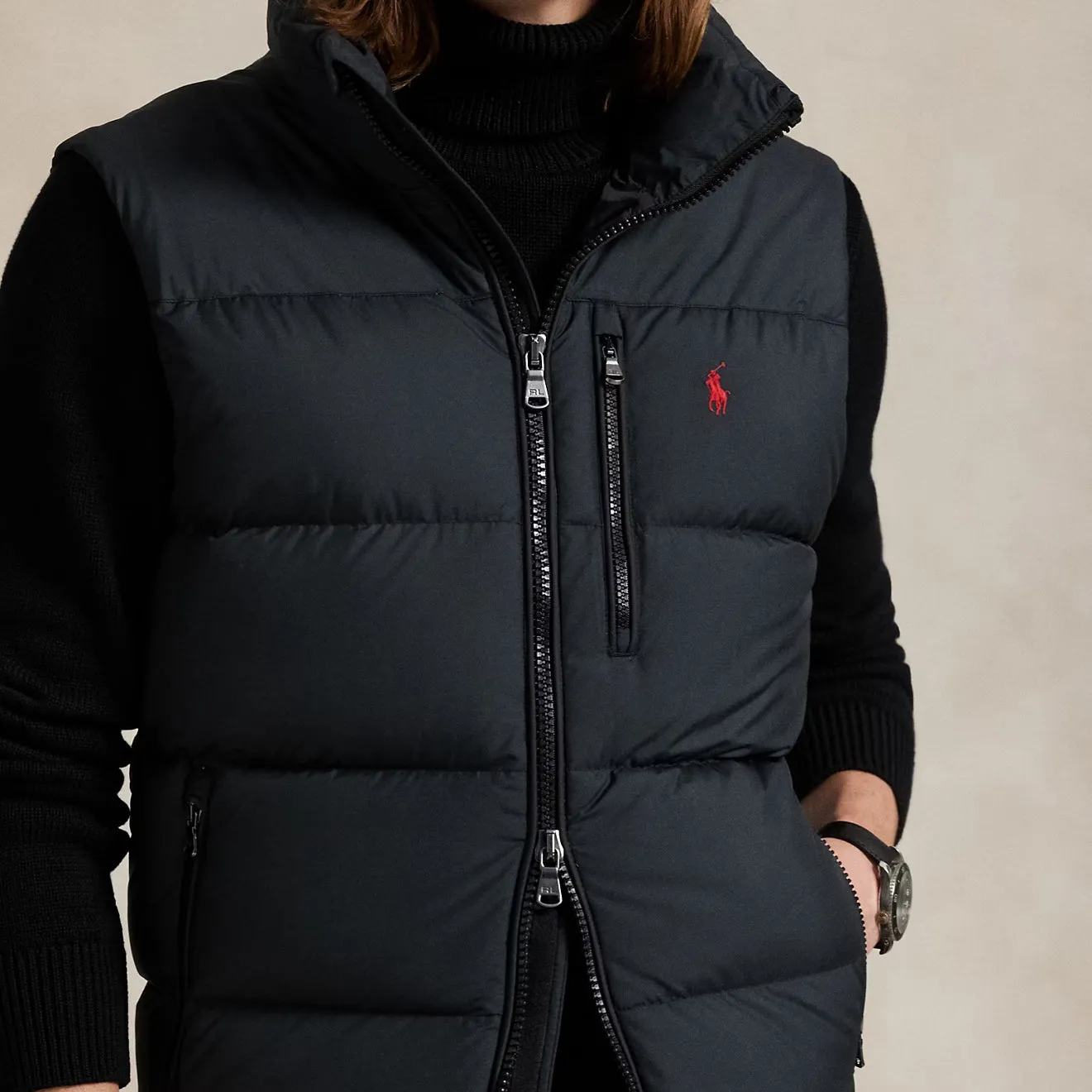 Polo Ralph Lauren The Gorham Down Vest Polo Black Dont Miss This Steal Mega Online Discount