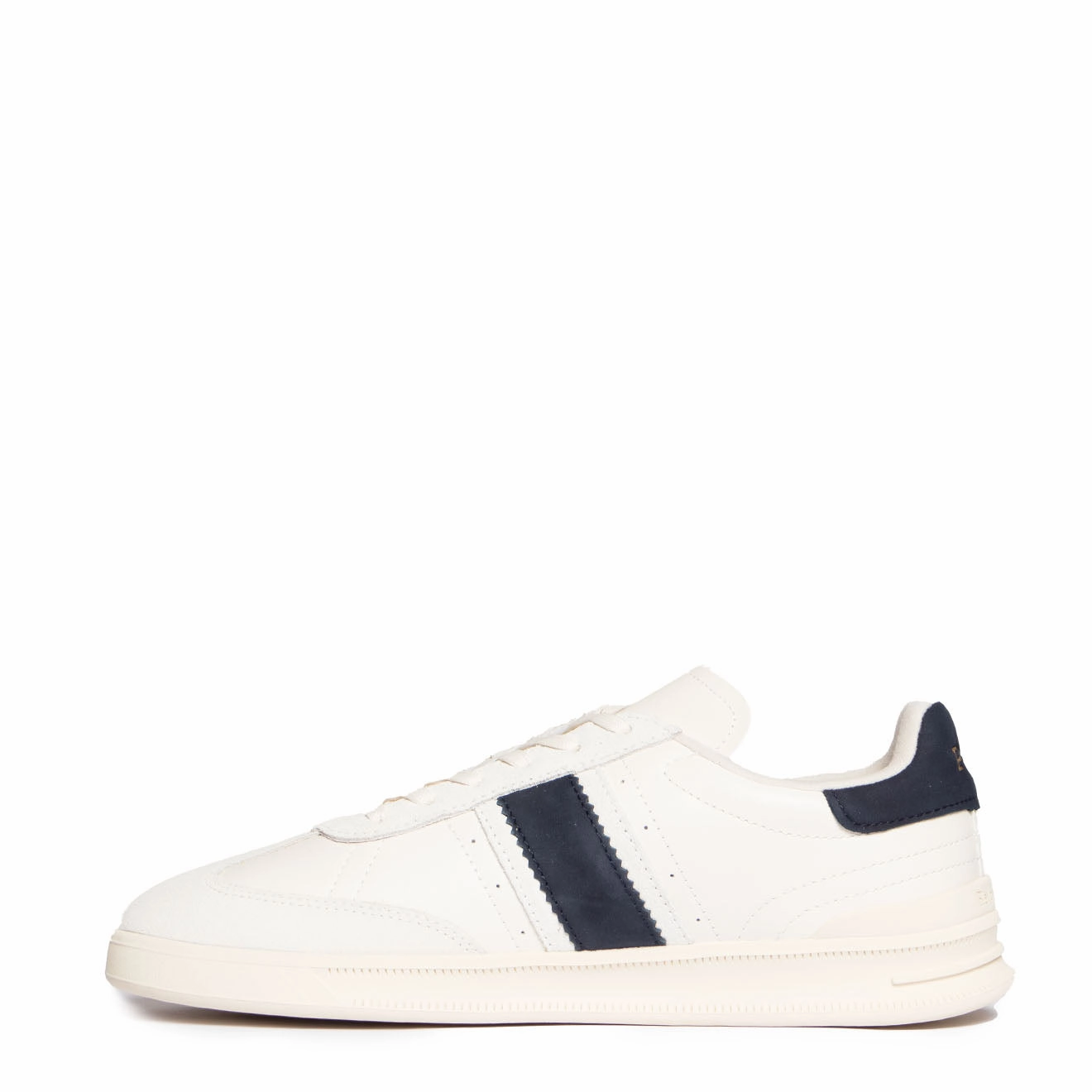 Polo Ralph Lauren Aera Trainers Low Top Lace Cream / Navy Instant Savings Inside