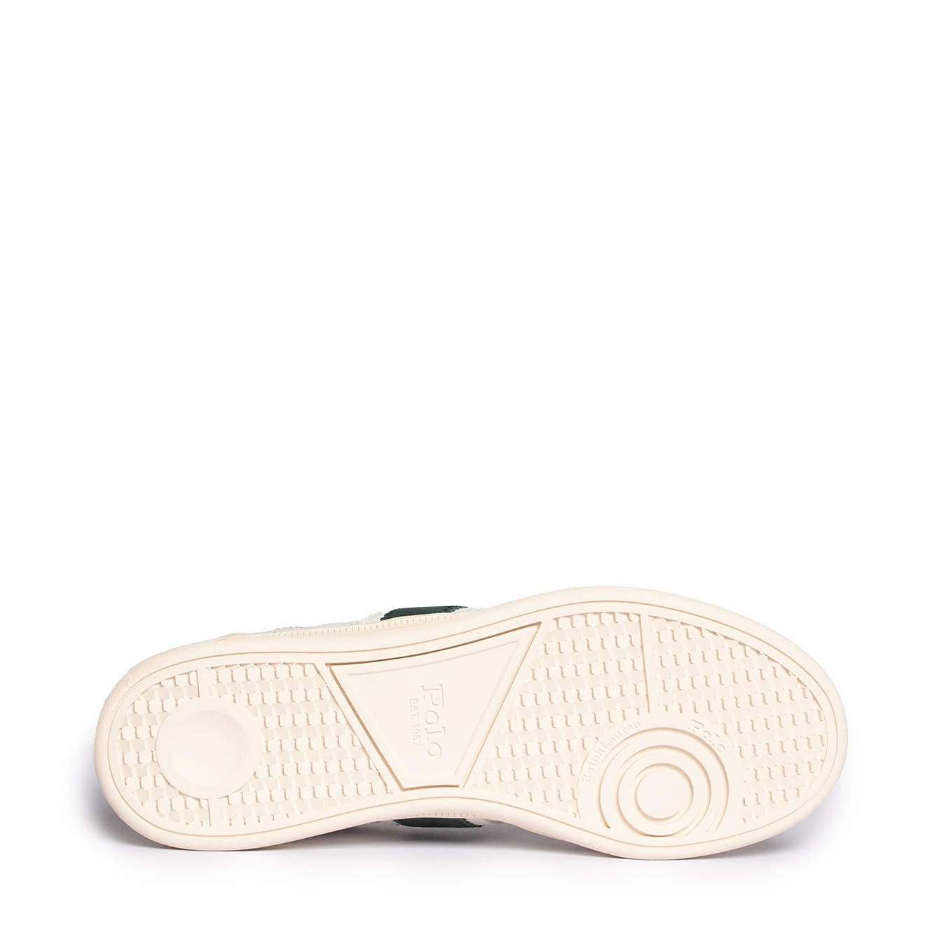 Shop Hot Deals Todays Hot Savings Polo Ralph Lauren Aera Trainers Low Top Lace White / Green