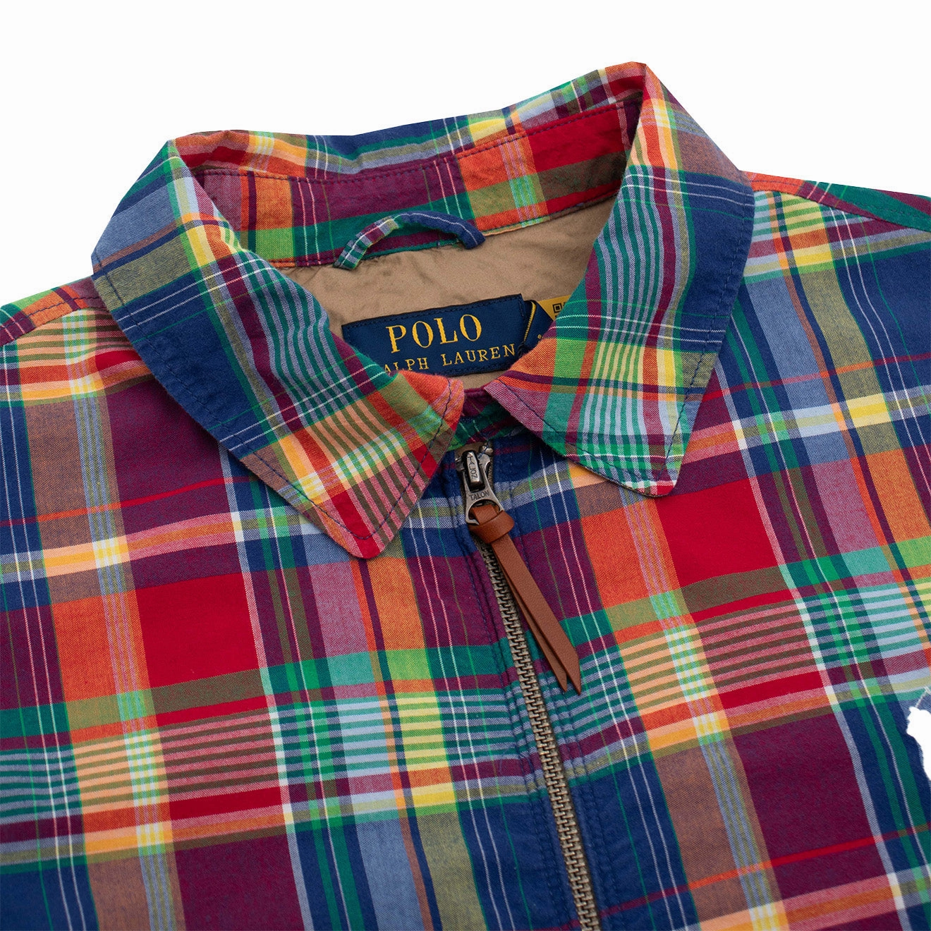 Polo Ralph Lauren Bayport Windbreaker Jacket Madras Special Savings Today Hot Clearance Now
