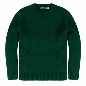 Polo Ralph Lauren Chunky Crew Knit Moss Agate Today Only Hot Pick