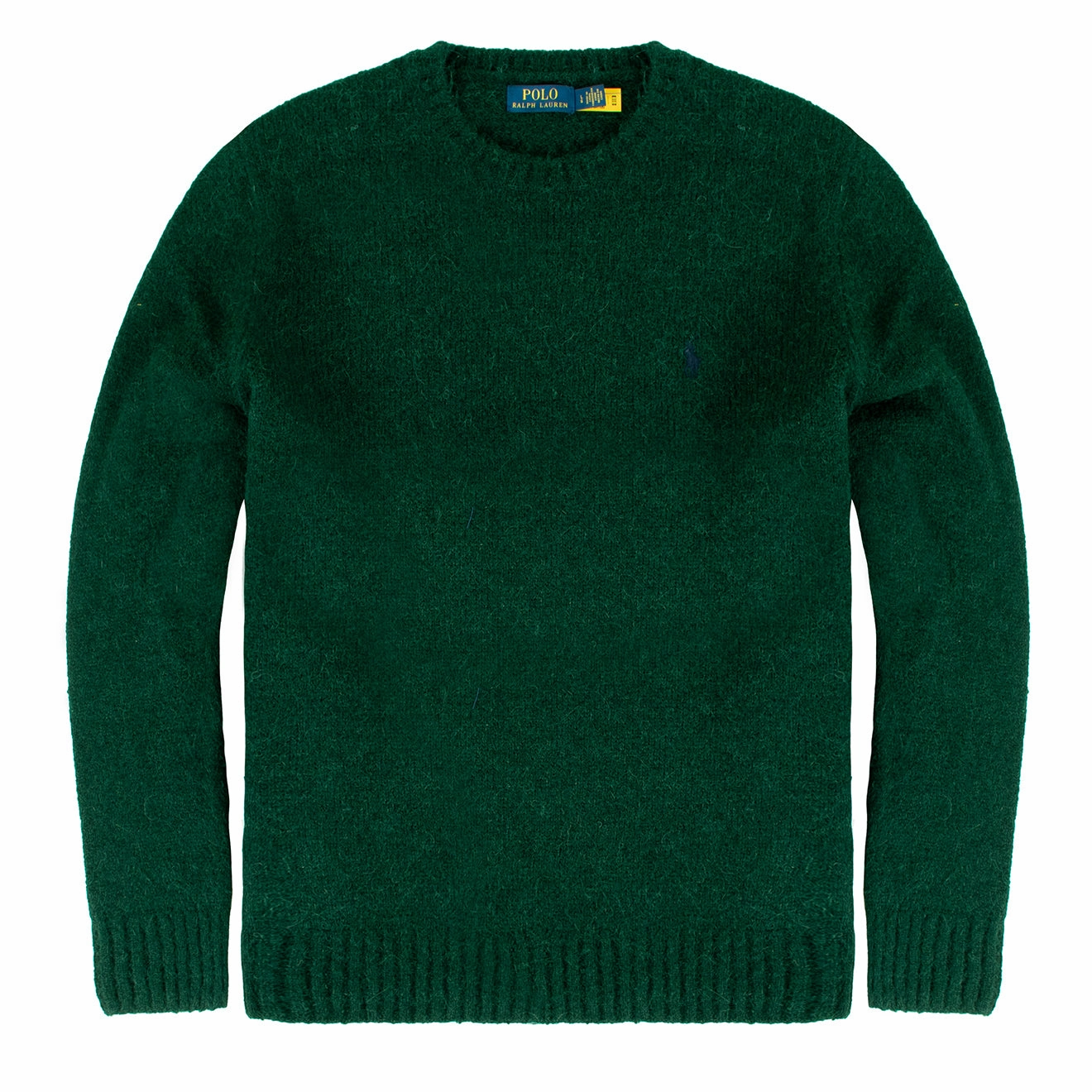 Online Exclusive Offer Polo Ralph Lauren Chunky Crew Knit Moss Agate