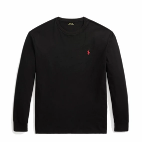 Polo Ralph Lauren Classic Fit Jersey Ls T-Shirt Polo Black Save Today Event