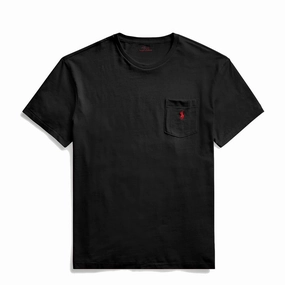 Shop the Savings Online Exclusive Savings Polo Ralph Lauren Classic Fit Jersey Pocket T-Shirt Rl Black