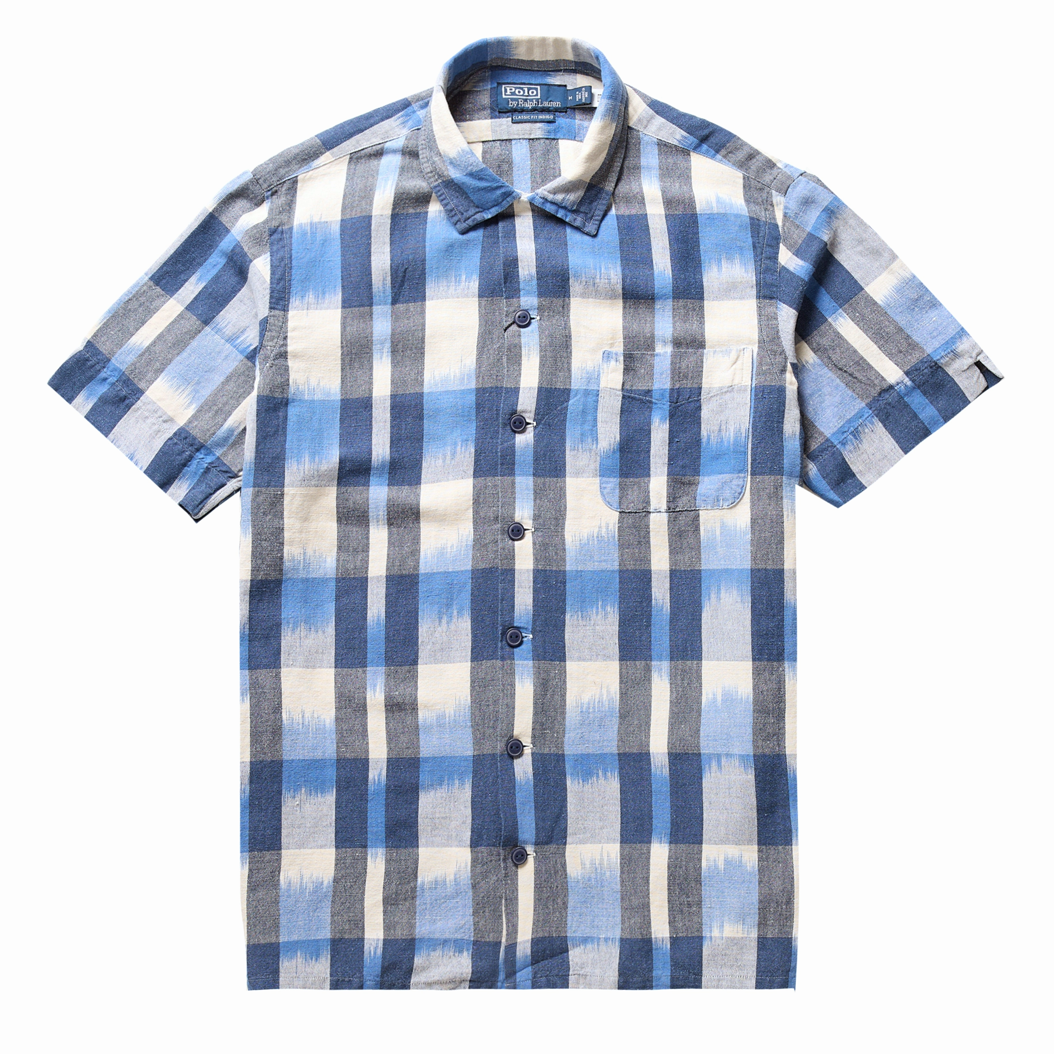 Polo Ralph Lauren Classic Fit Linen-Cotton Camp Shirt Indigo Hot Item Clearance Hot Offer Inside