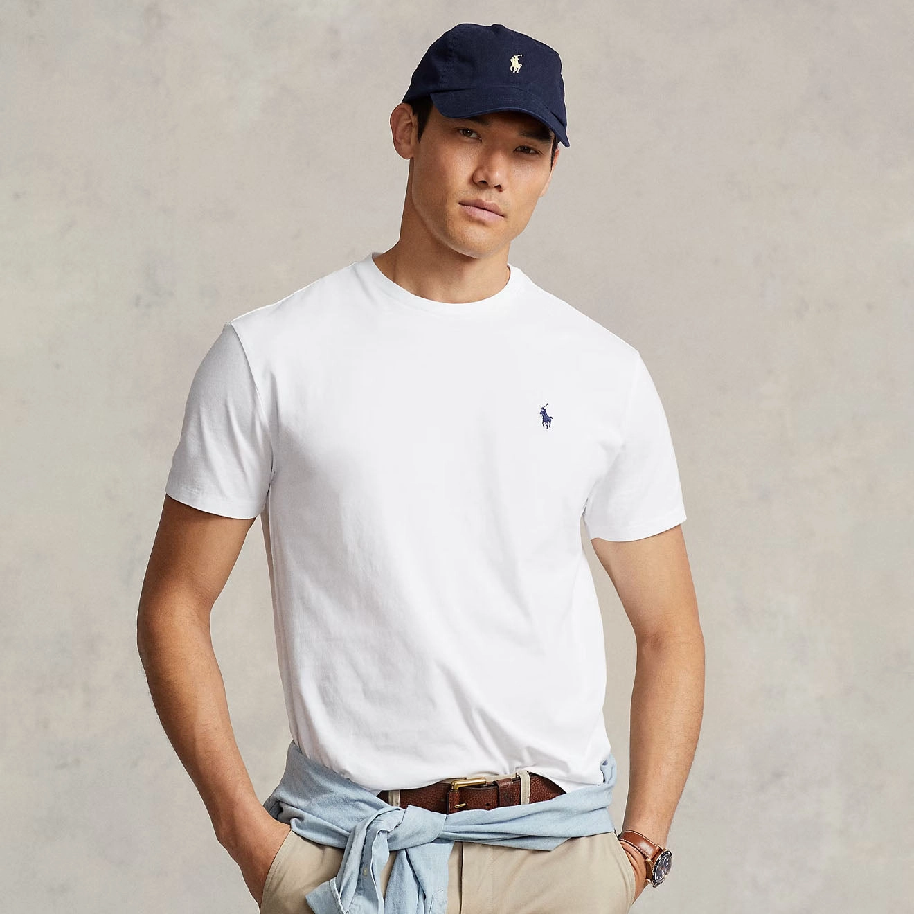 Polo Ralph Lauren Classic Fit T-Shirt White Deal Frenzy Today Big Hot Sale