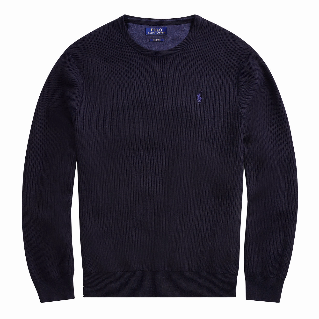 Polo Ralph Lauren Cotton Crewneck Sweat Navy Heather Exclusive Savings Event Trending Now Offer
