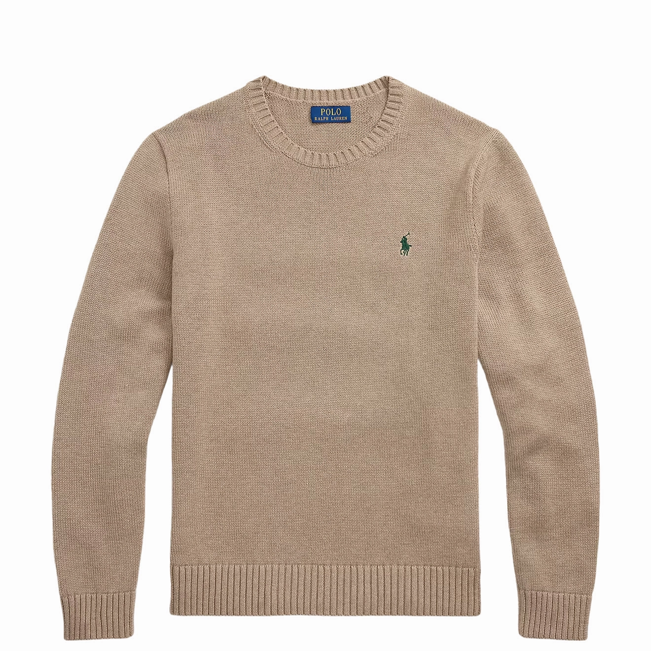 Exclusive Online Discount Polo Ralph Lauren Cotton Crewneck Sweater Bronze Melange