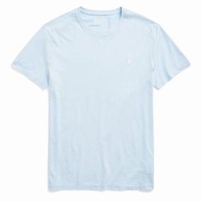 Polo Ralph Lauren Custom Classic Fit S/S T-Shirt Elite Blue Limited Stock Offer