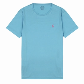 Dont Miss Todays Deal Polo Ralph Lauren Custom Classic Fit S/S T-Shirt French Turquoise