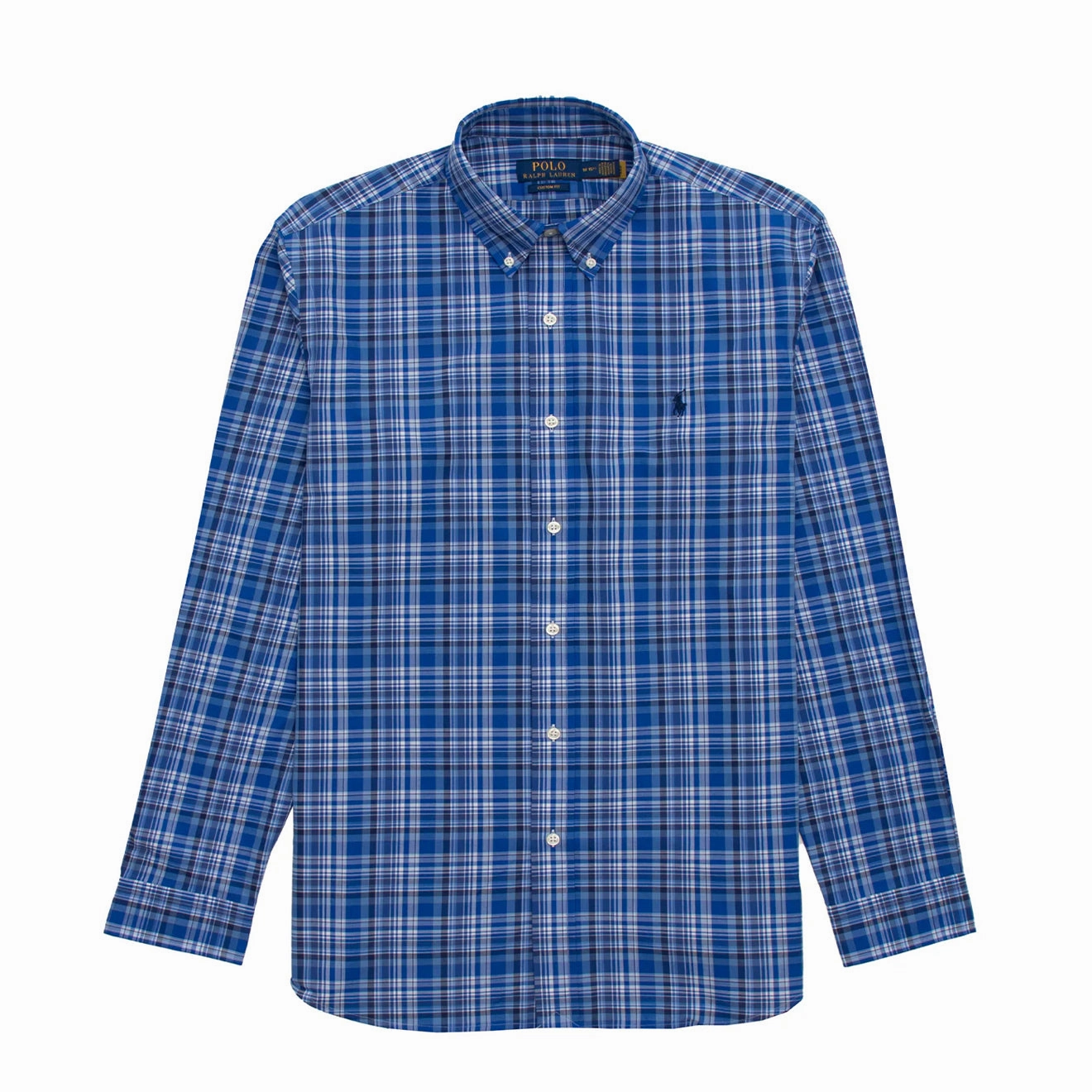 Polo Ralph Lauren Custom Fit Check Shirt Blue Multi Hot Picks Today