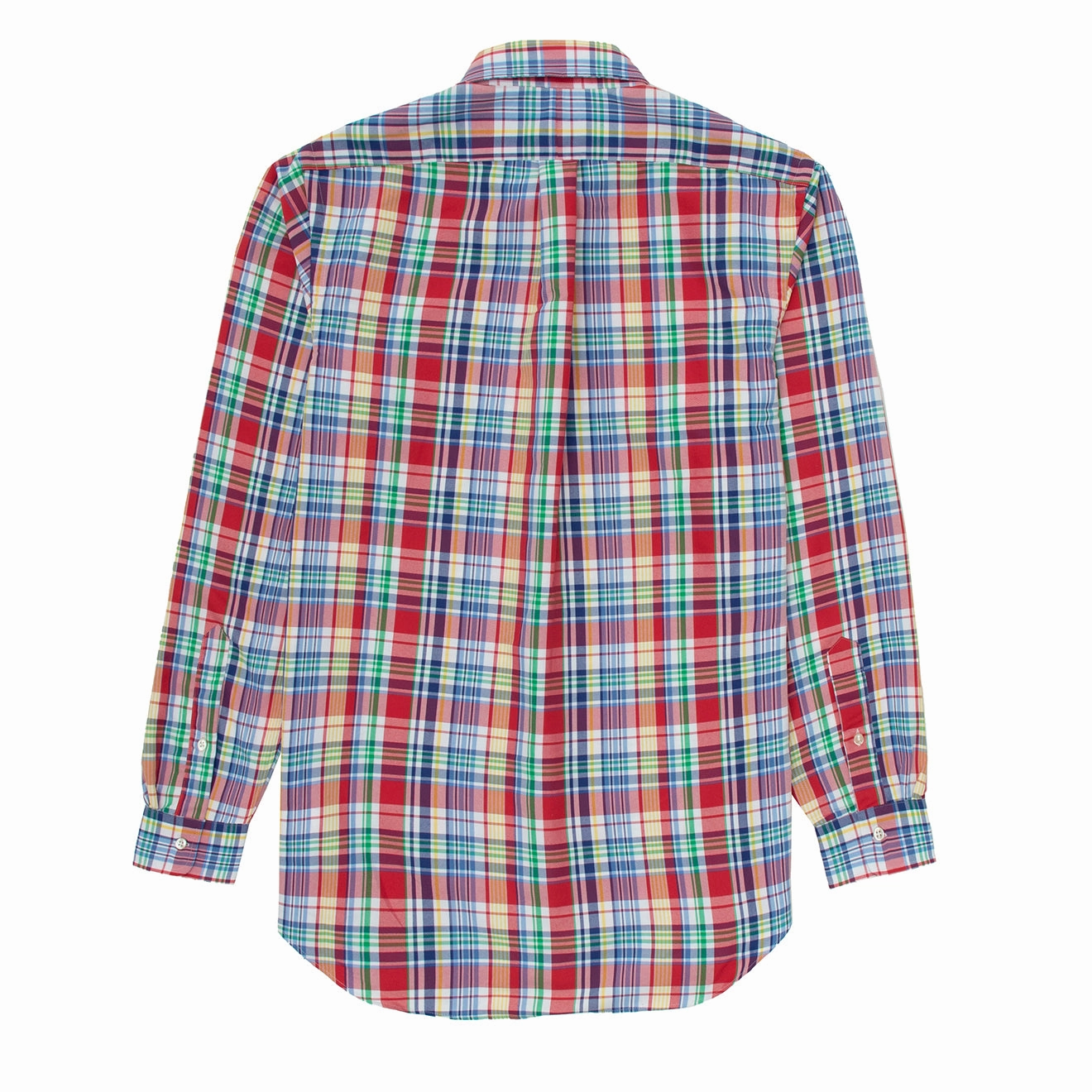 Polo Ralph Lauren Custom Fit Oxford Shirt Red / Blue Multi Instant Discount Shop Grab Offer