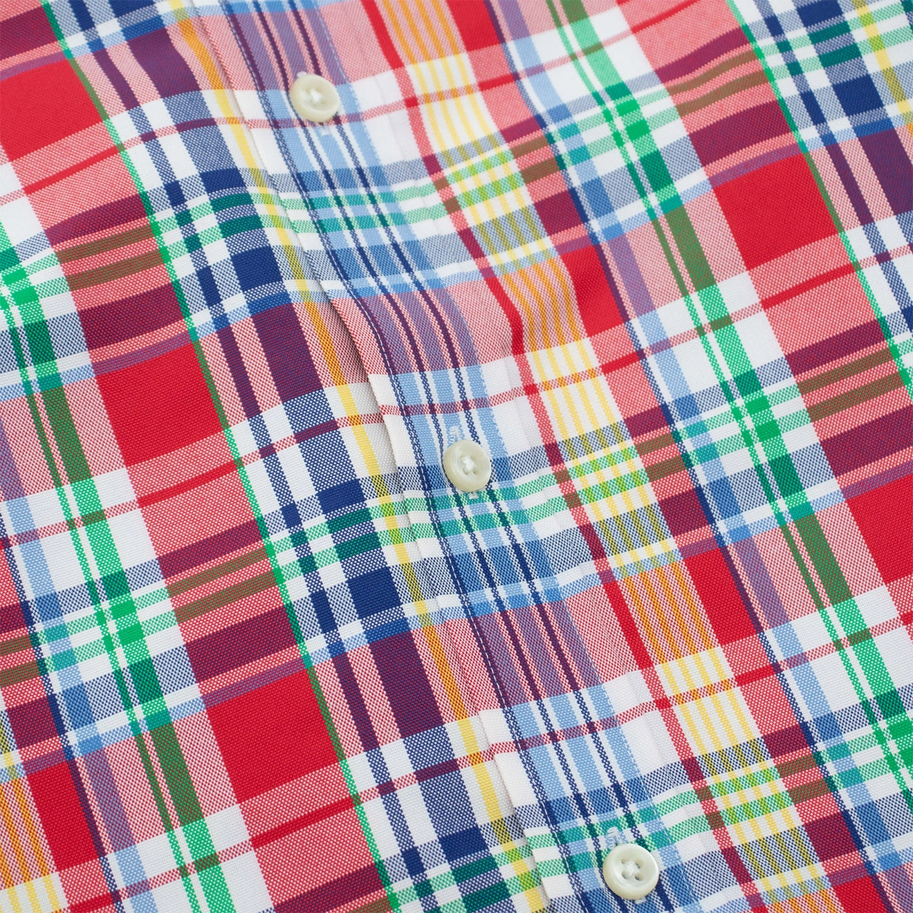 Limited Time Discount Grab Your Deal Today Polo Ralph Lauren Custom Fit Oxford Shirt Red / Blue Multi