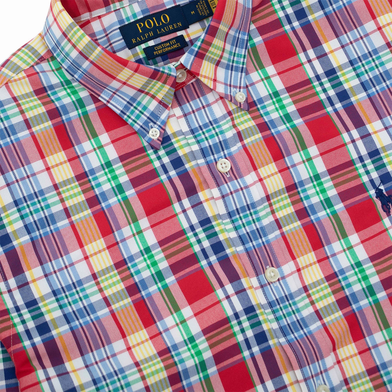 Exclusive Online Offer Special Steal Event Polo Ralph Lauren Custom Fit Oxford Shirt Red / Blue Multi