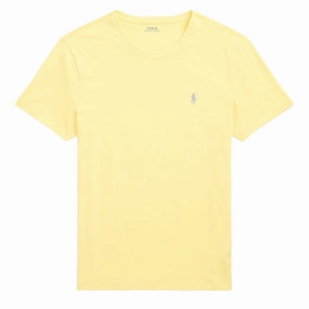 Hot Item Clearance Polo Ralph Lauren Custom Slim Crewneck T-Shirt Resort Gold