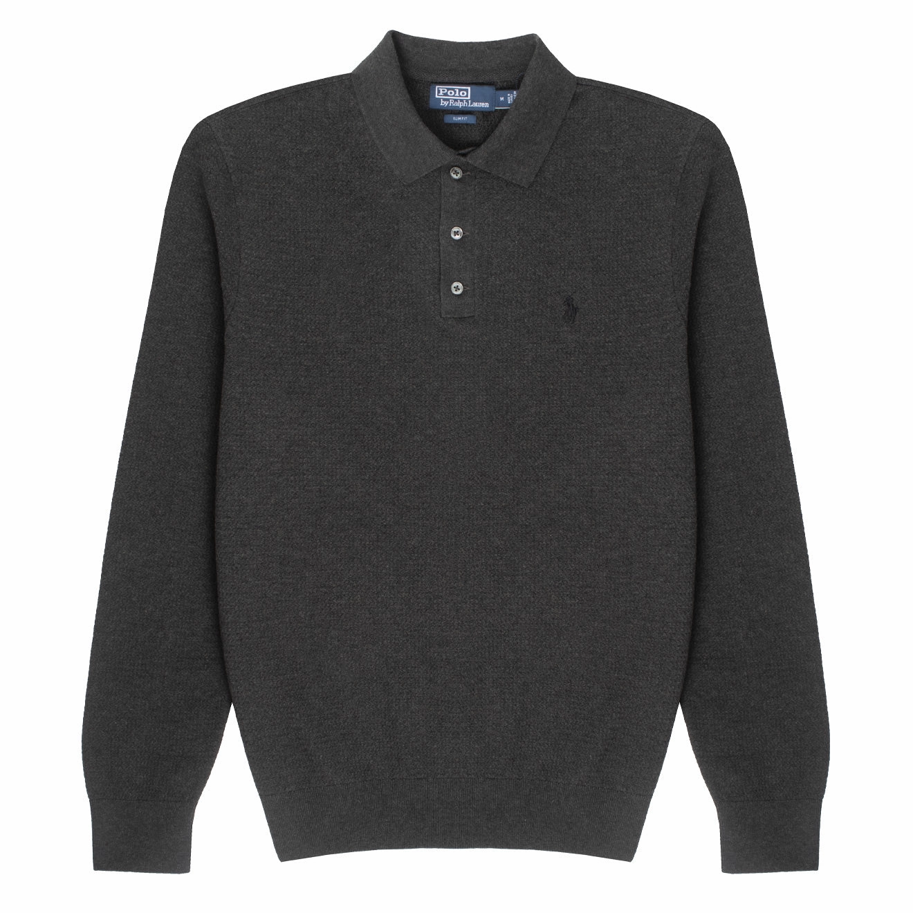 Grab Your Hot Pick Limited Offer Alert Polo Ralph Lauren Custom Slim Fit Mesh L/S Polo Windsor Heather
