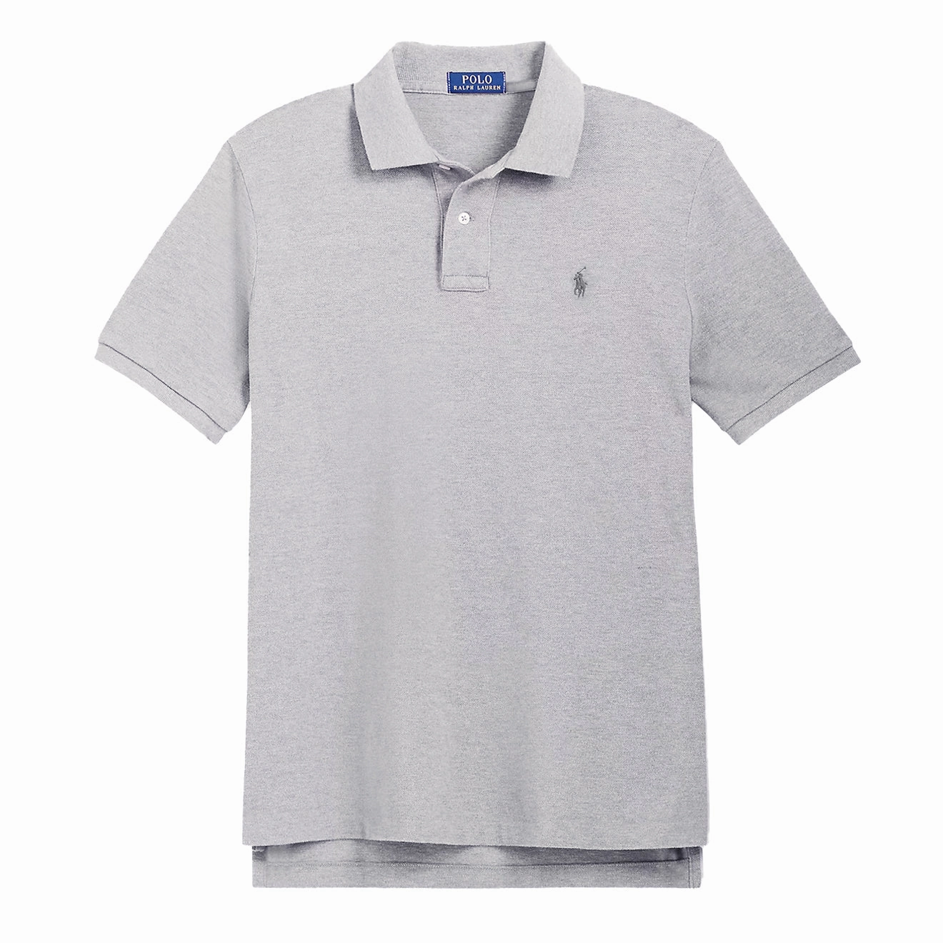 Today Only Discount Alert Best Price Today Polo Ralph Lauren Custom Slim Fit Mesh Polo Shirt Steel Heather