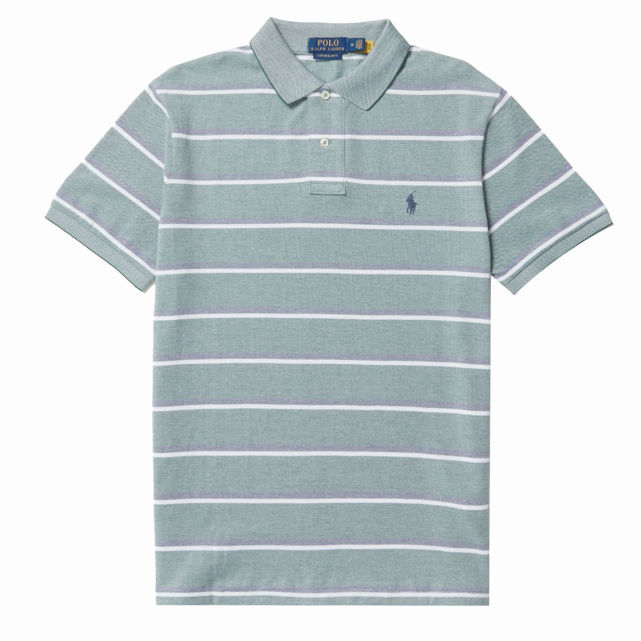 Polo Ralph Lauren Custom Slim Fit Polo Shirt Verano Green Multi Shop Grab Offer Trending Hot Deal
