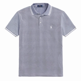 Polo Ralph Lauren Custom Slim Fit Stretch Mesh Polo Shirt Old Royal / White Mega Discount Today