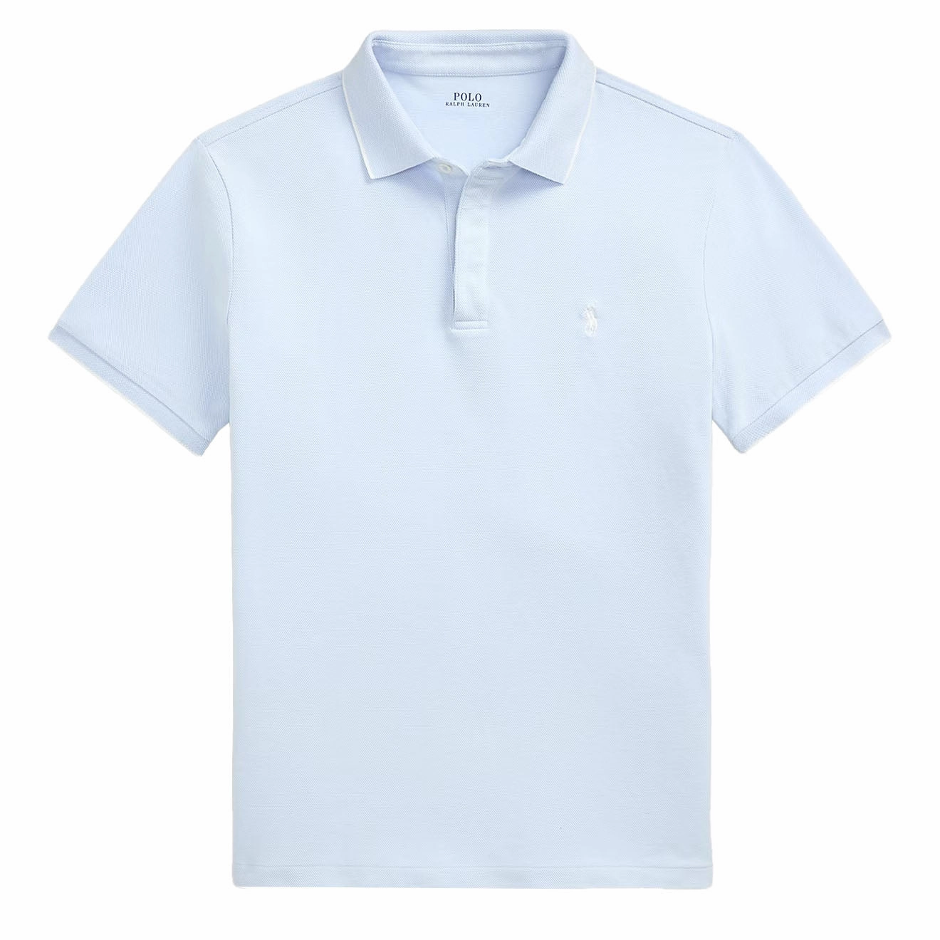 Exclusive Holiday Deal Grab Your Deal Today Polo Ralph Lauren Custom Slim Fit Stretch Oxford Mesh Polo Blue/White