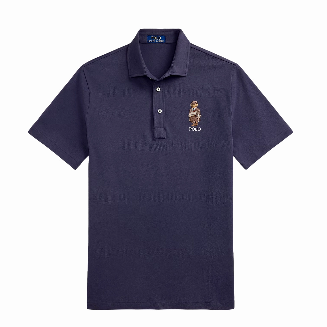 Polo Ralph Lauren Custom Slim Polo Bear Mesh Polo Shirt Faded Blue Heritage Bear Steal Todays Offer Grab Todays Deal