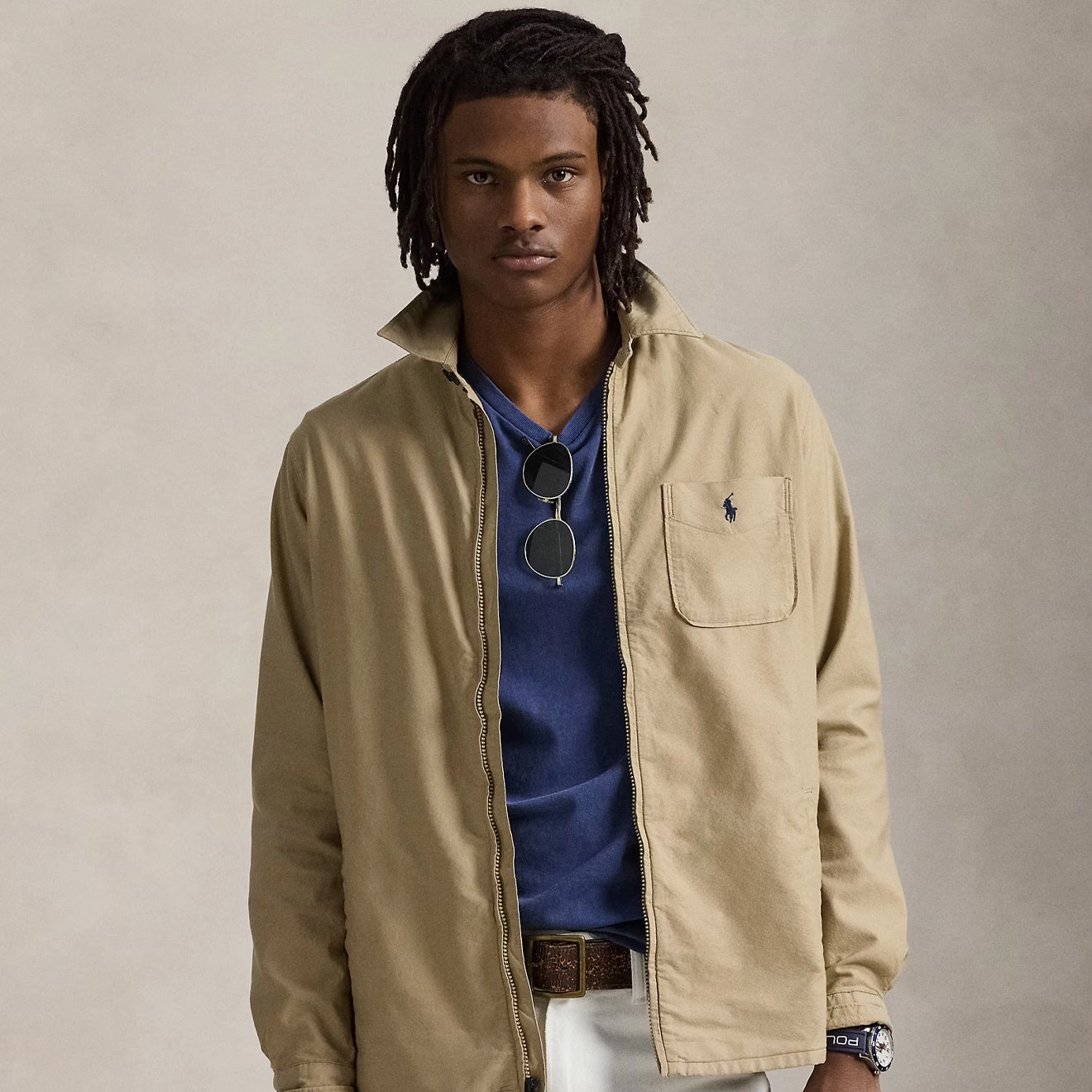 Best Seller Deal Polo Ralph Lauren Long Sleeve Sport Shirt Surrey Tan