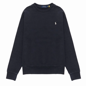 Instant Discount Polo Ralph Lauren Loopback Terry Sweatshirt Faded Black Canvas