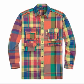 Flash Deal Alert Clearance Event Alert Polo Ralph Lauren Madras Fun Overshirt Madras