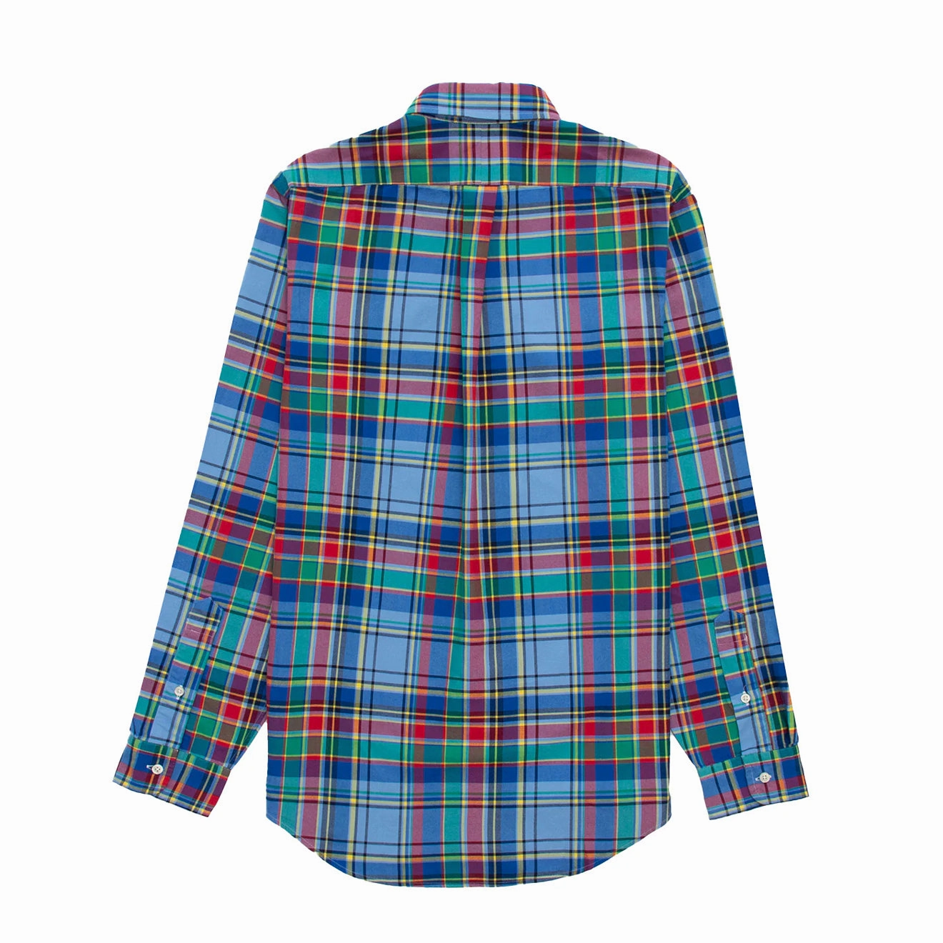 Today Only Steal Polo Ralph Lauren Oxford Check Shirt Blue / Red Multi