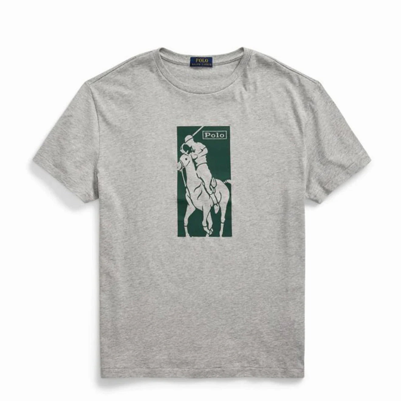 Polo Ralph Lauren Pony Print T-Shirt Andover Heather Special Surprise Sale