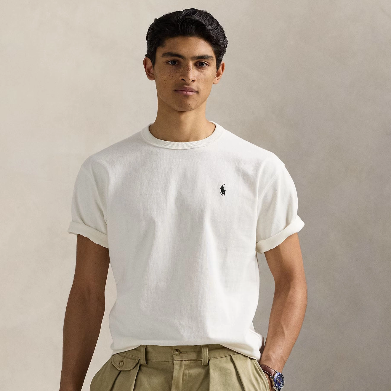 Shop Hot Deals Flash Deal Today Polo Ralph Lauren Relaxed Fit Logo Jersey T-Shirt Nevis