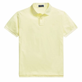 Perfect Gift Sale Trendy Picks Today Polo Ralph Lauren Short Sleeve Polo Shirt Custom Slim Lime