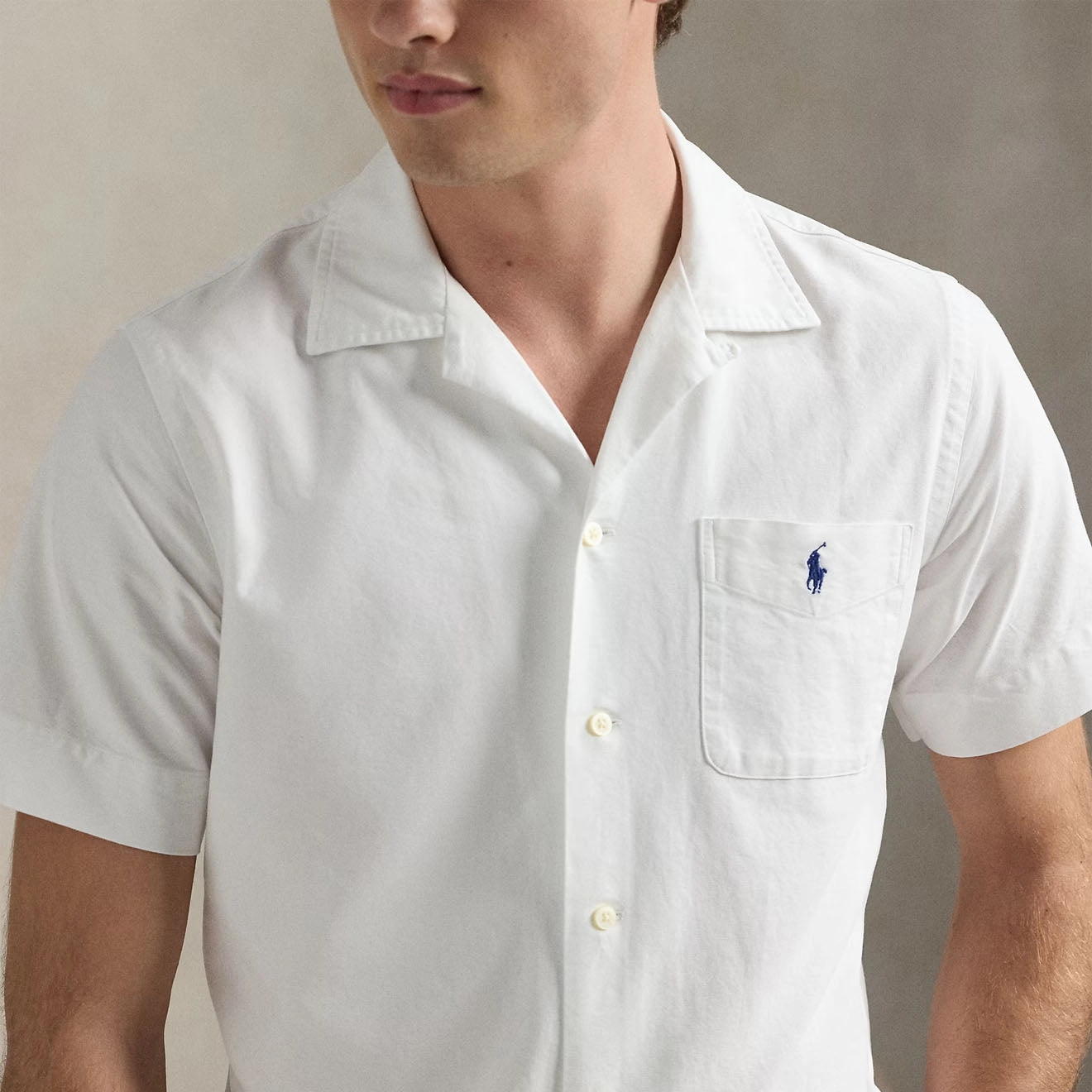 Polo Ralph Lauren Short Sleeve Sport Shirt Classic White Trending Hot Deal
