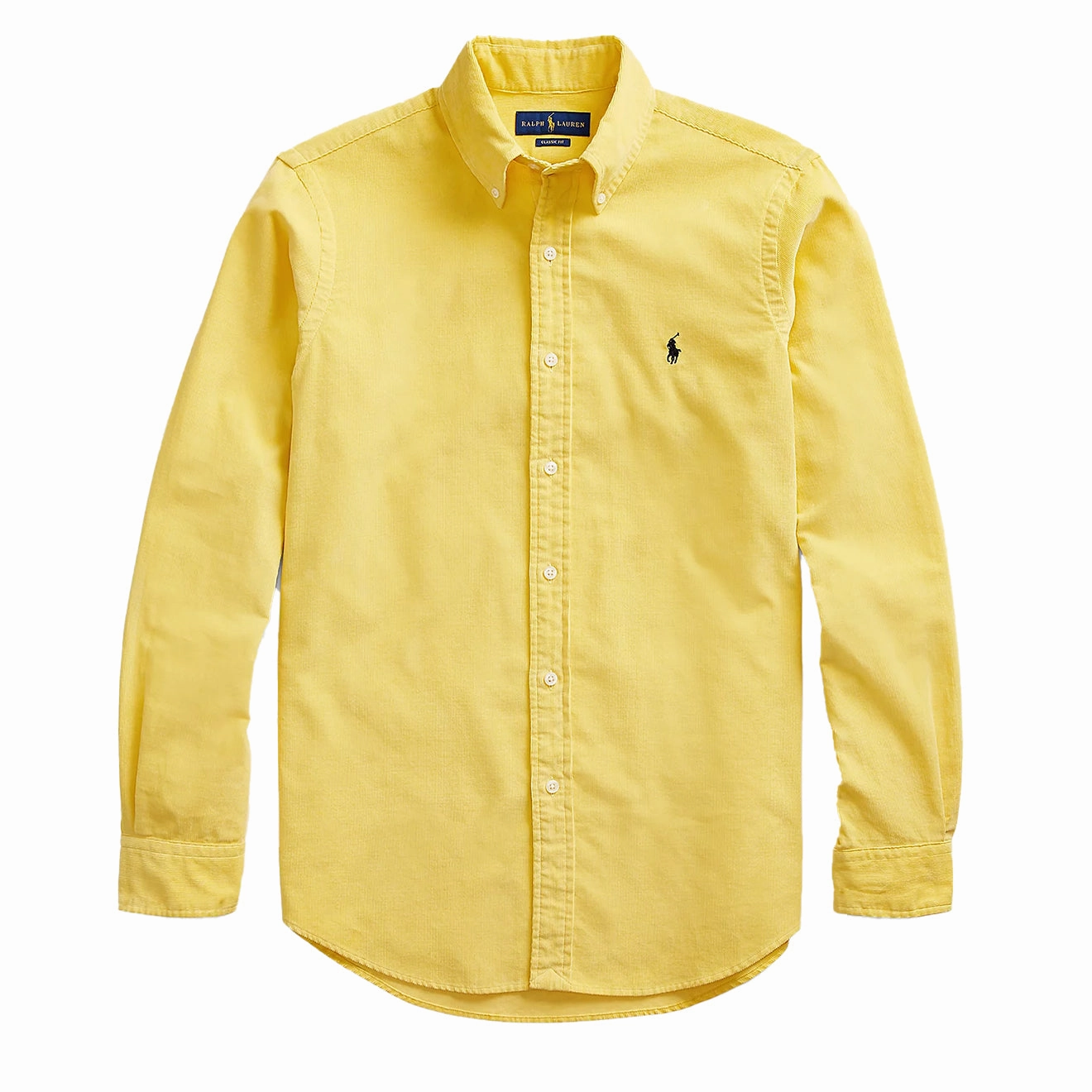 MustHave Items Biggest Savings Now Polo Ralph Lauren Slim Fit Corduroy Shirt Empire Yellow