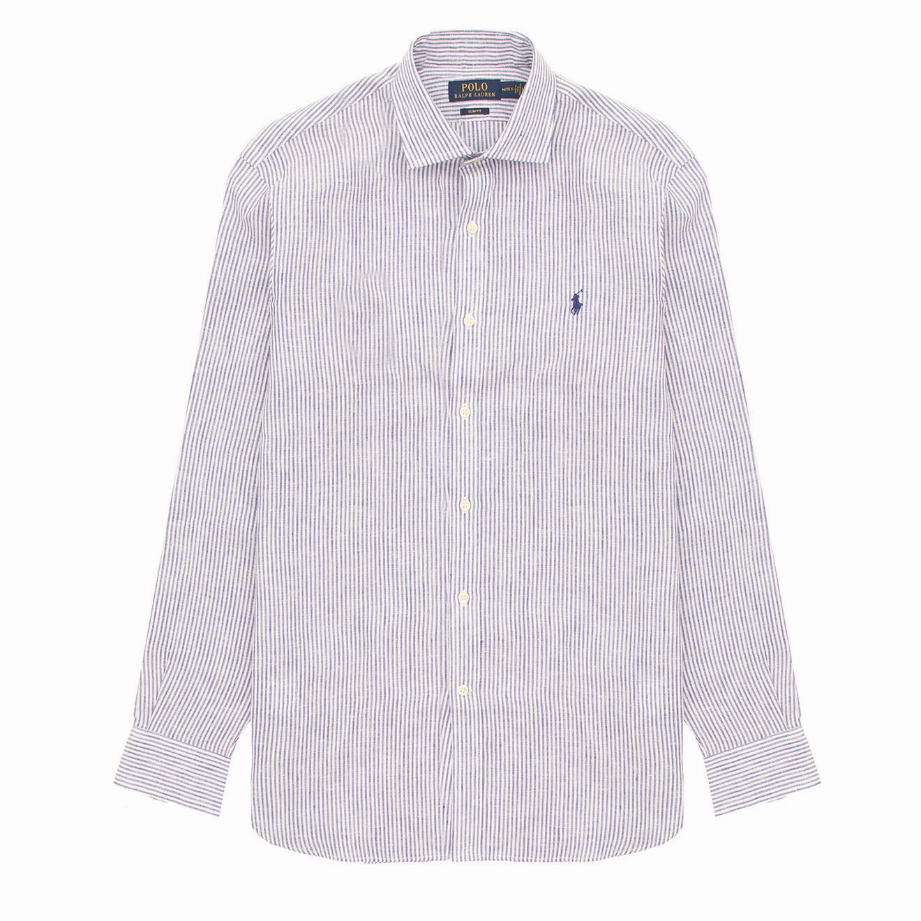 Polo Ralph Lauren Slim Fit Oxford Button Down Shirt Royal White Hot Pick Deal