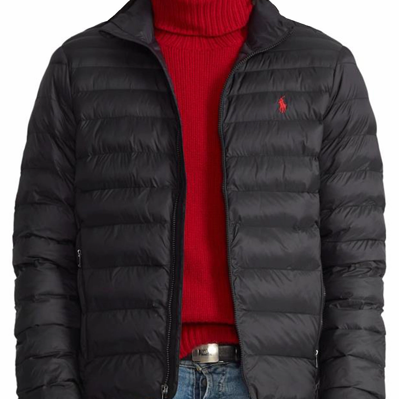 Big Sale Today Polo Ralph Lauren Terra Quilt Jacket Black