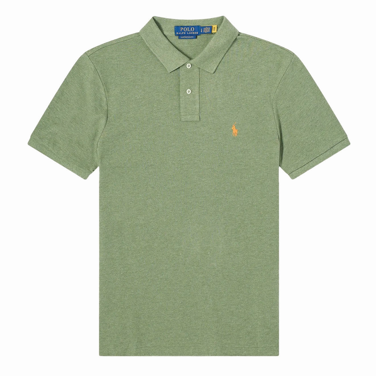 New Arrival Discount Polo Ralph Lauren The Iconic Mesh Polo Shirt Cargo Green Heather