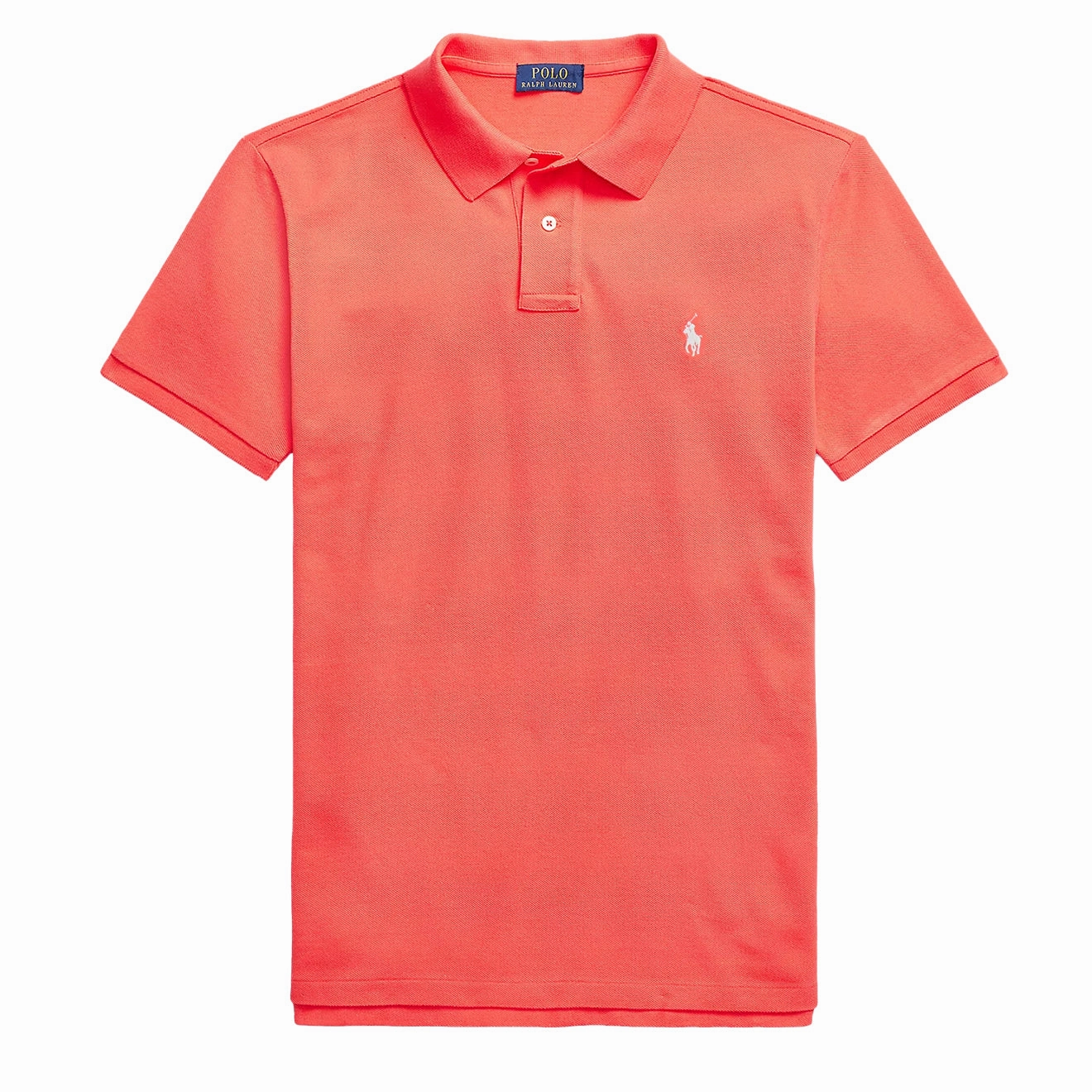 Polo Ralph Lauren The Iconic Mesh Polo Shirt Pale Red Trending Offer Today Best Seller Discount