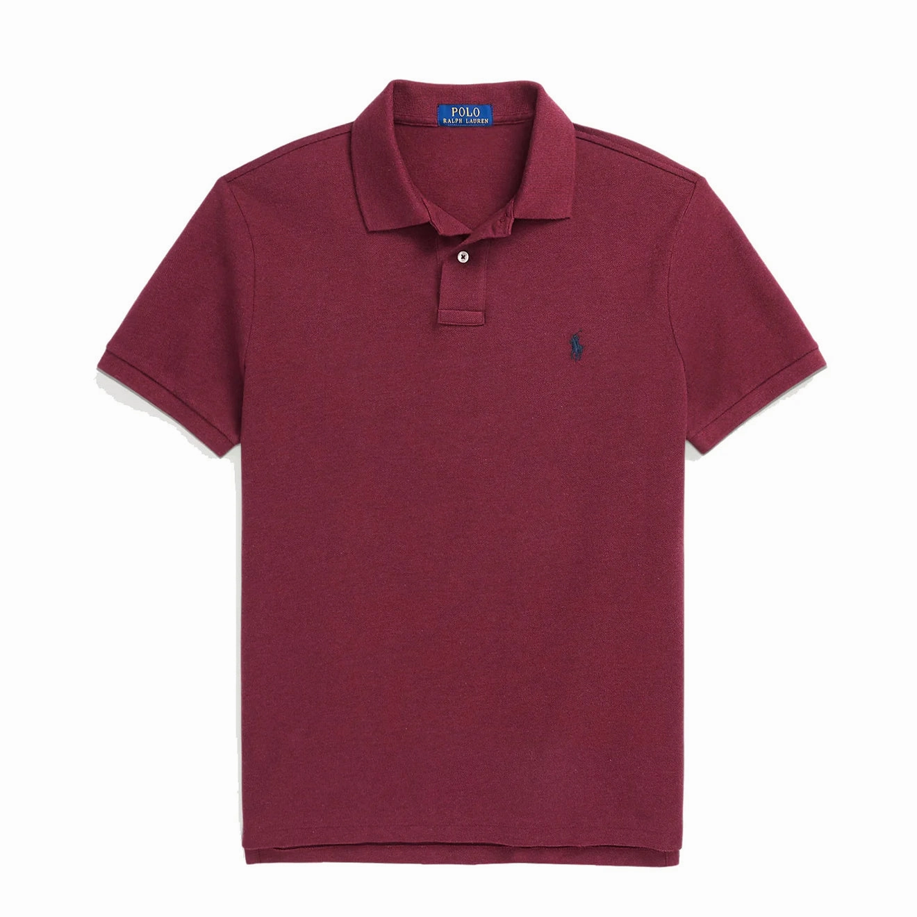 Polo Ralph Lauren The Iconic Mesh Polo Shirt Vintage Port Heather Mega Discount Today Surprise Discount Today