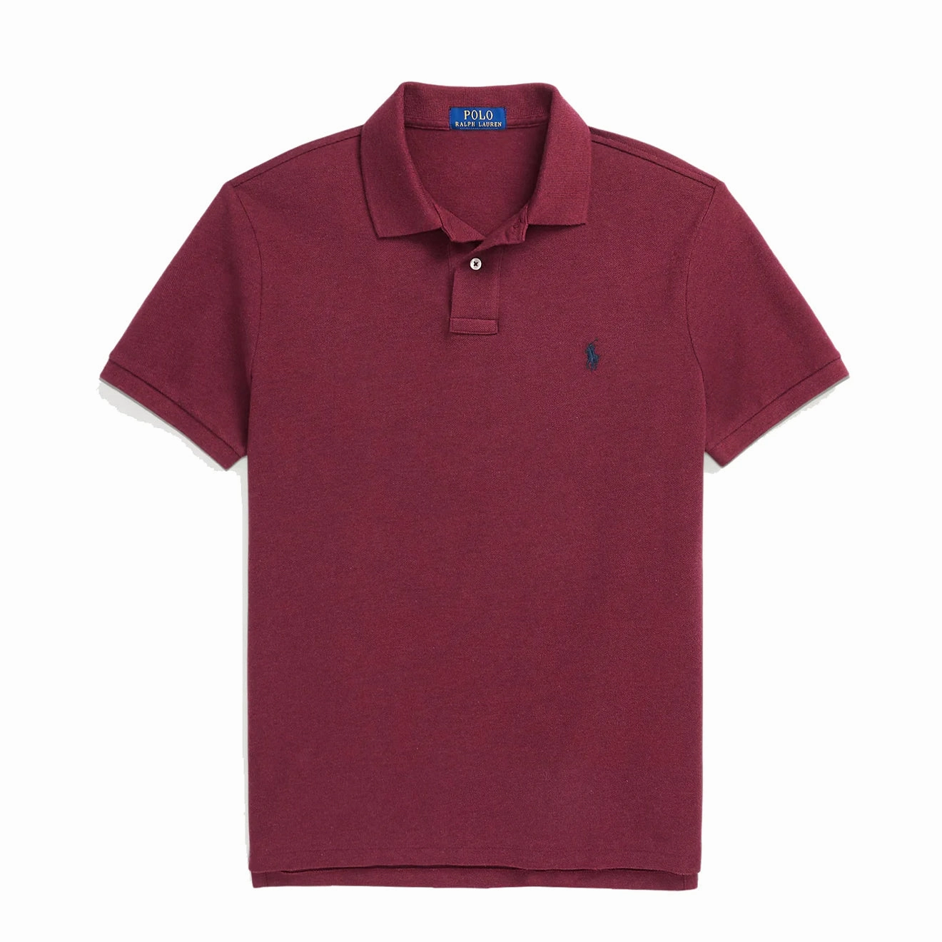 Exclusive Holiday Deal Polo Ralph Lauren The Iconic Mesh Polo Shirt Vintage Port Heather