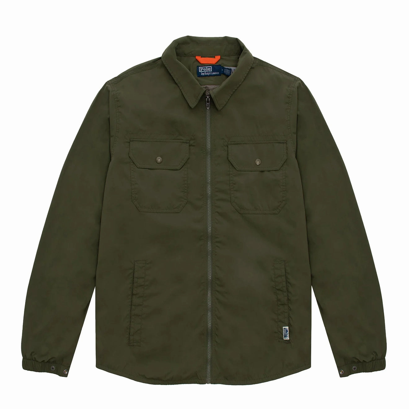 Mega Discount Event Grab Your Savings Polo Ralph Lauren Water-Repellent Shirt Jacket Dark Sage
