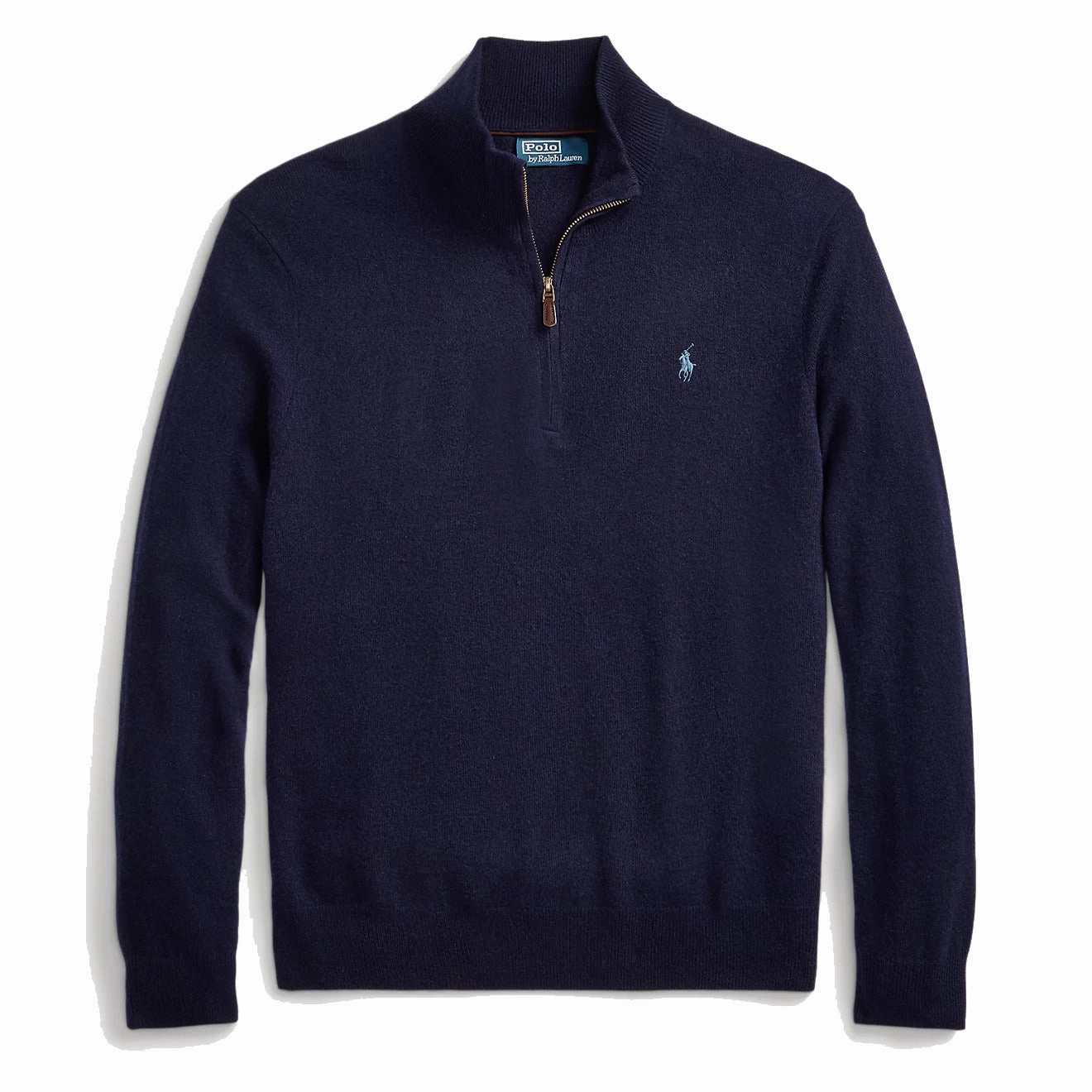 Clearance Alert Now Polo Ralph Lauren Wool Half Zip Pullover Hunter Navy