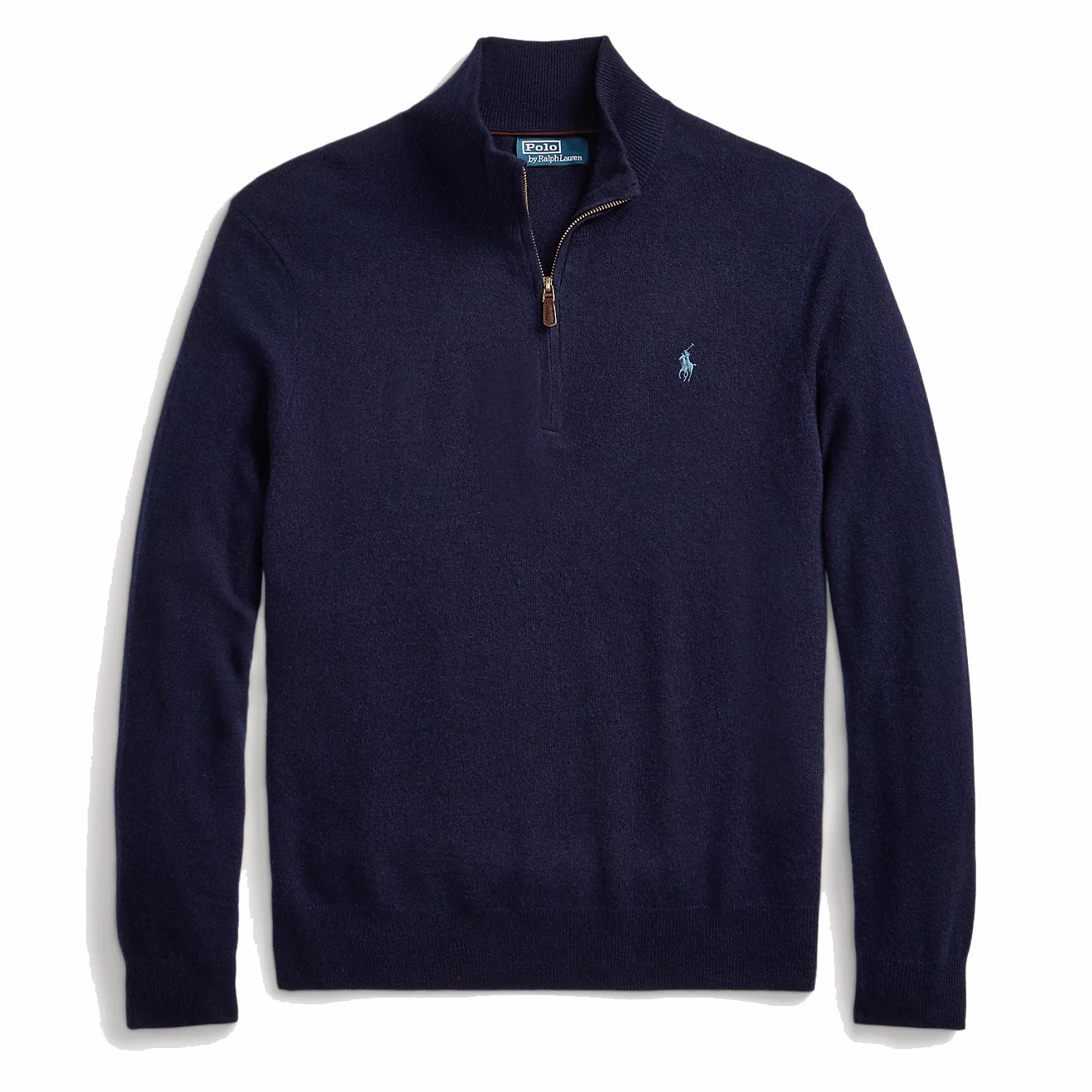 Clearance Alert Now Polo Ralph Lauren Wool Half Zip Pullover Hunter Navy