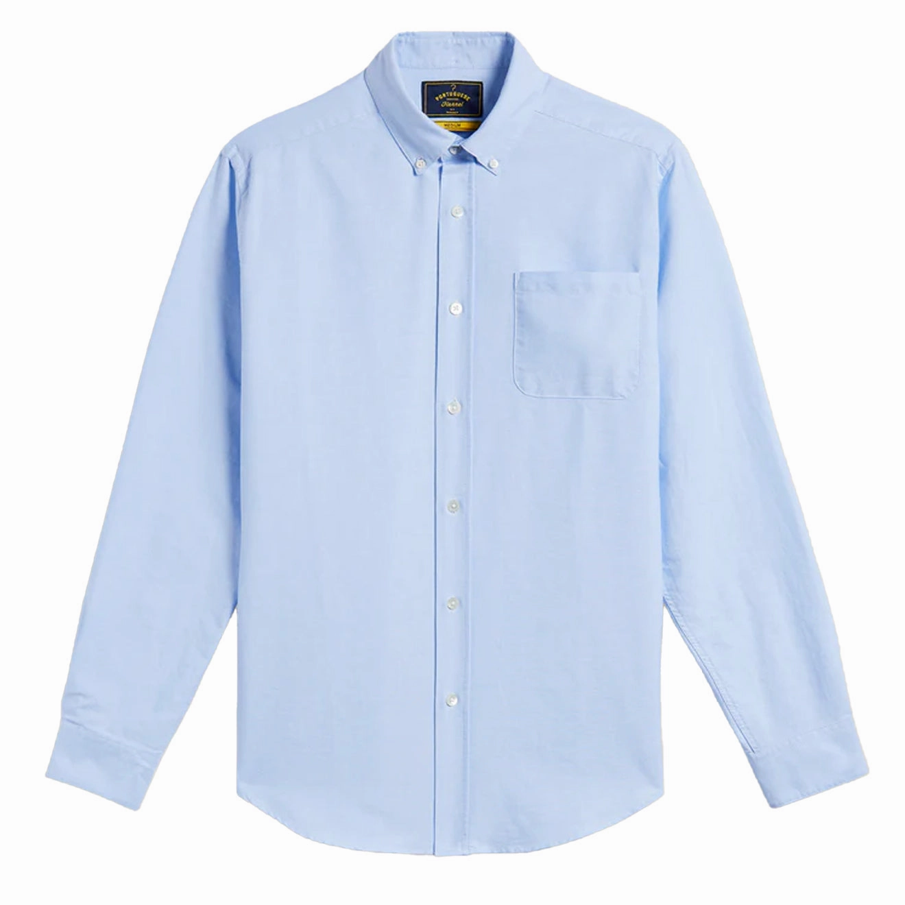 Shop Grab Now Portuguese Flannel Belavista Open L/S Shirt Blue