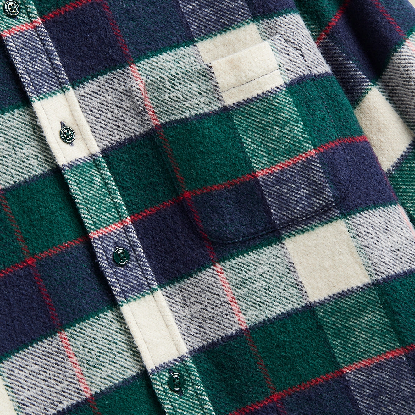 Exclusive Holiday Deal Portuguese Flannel Bottle Shirt Green / Blue