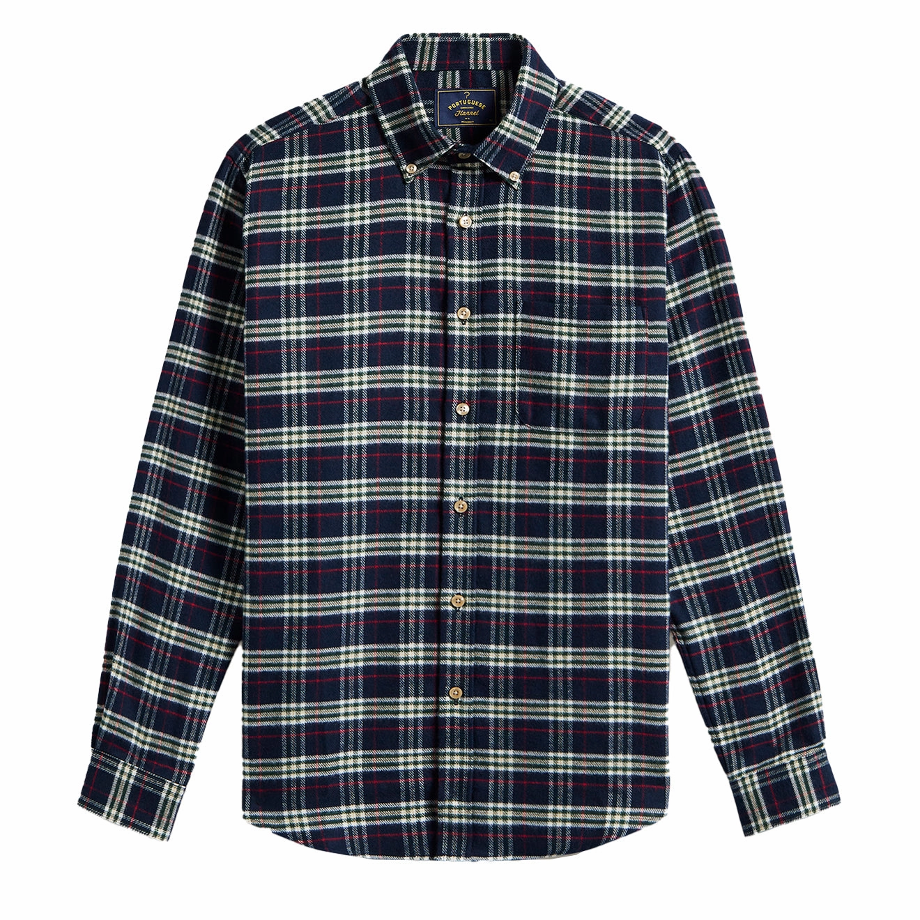 Hot Offer Event Portuguese Flannel Lamo Shirt Blue