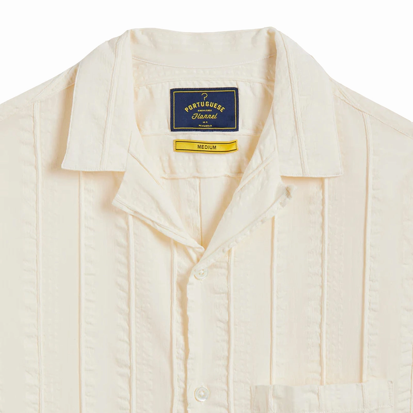 Online Exclusive Steal Portuguese Flannel Punta S/S Shirt White